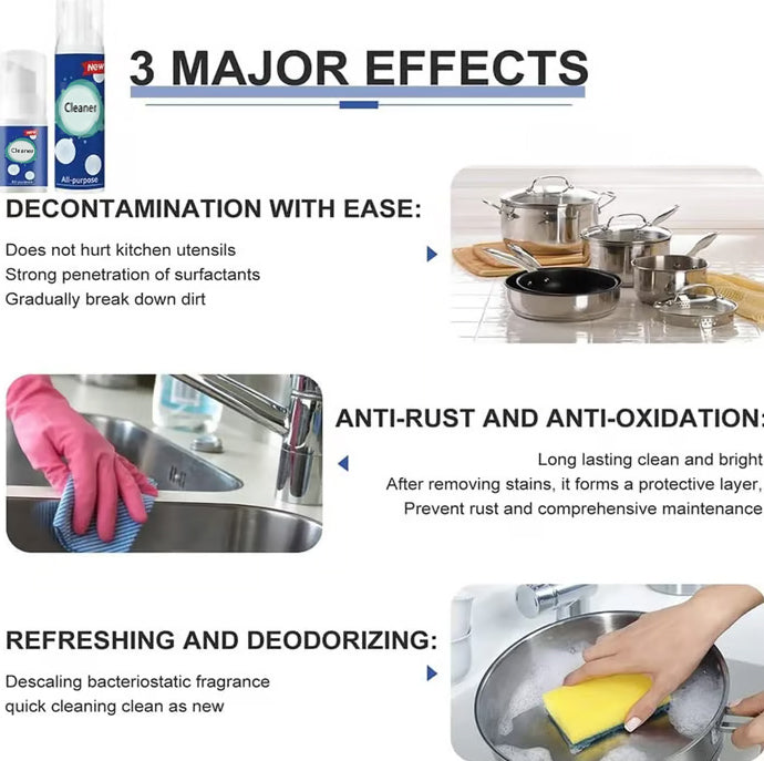 ⏰ HIGHLY EFFECTIVE OIL BREAKDOWN FOAMING SPRAY